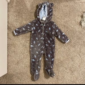 Mick Mack fleece snowsuit/outdoor outfit